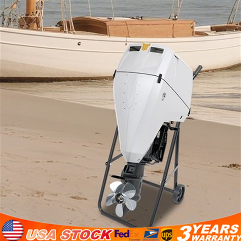 Heavy Duty Outboard Boat Motor Stand Carrier Cart Dolly Trolley Transport 70kg