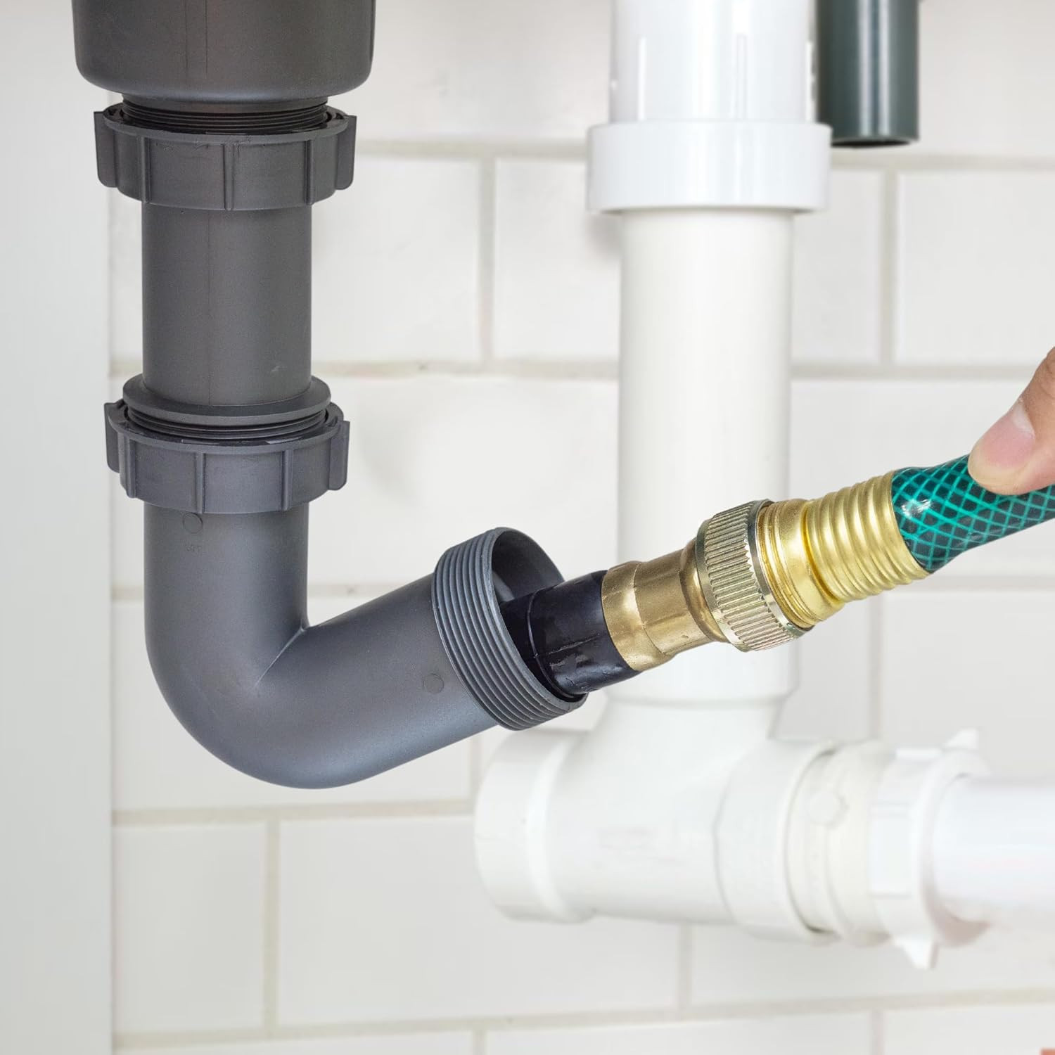 Drain Bladder, Small Drain Cleaning Bladder, Fits 1" to 2" Drain Pipes, Unclogs