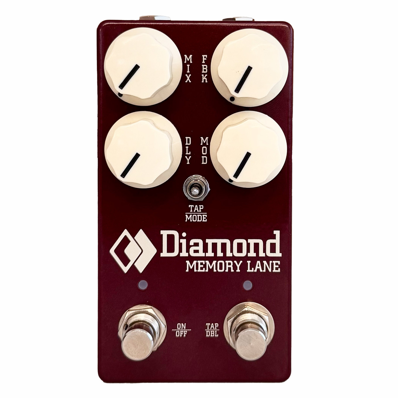 Diamond Memory Lane STM32 Classic Hybrid Delay Pedal - Limited Edition Burgun...
