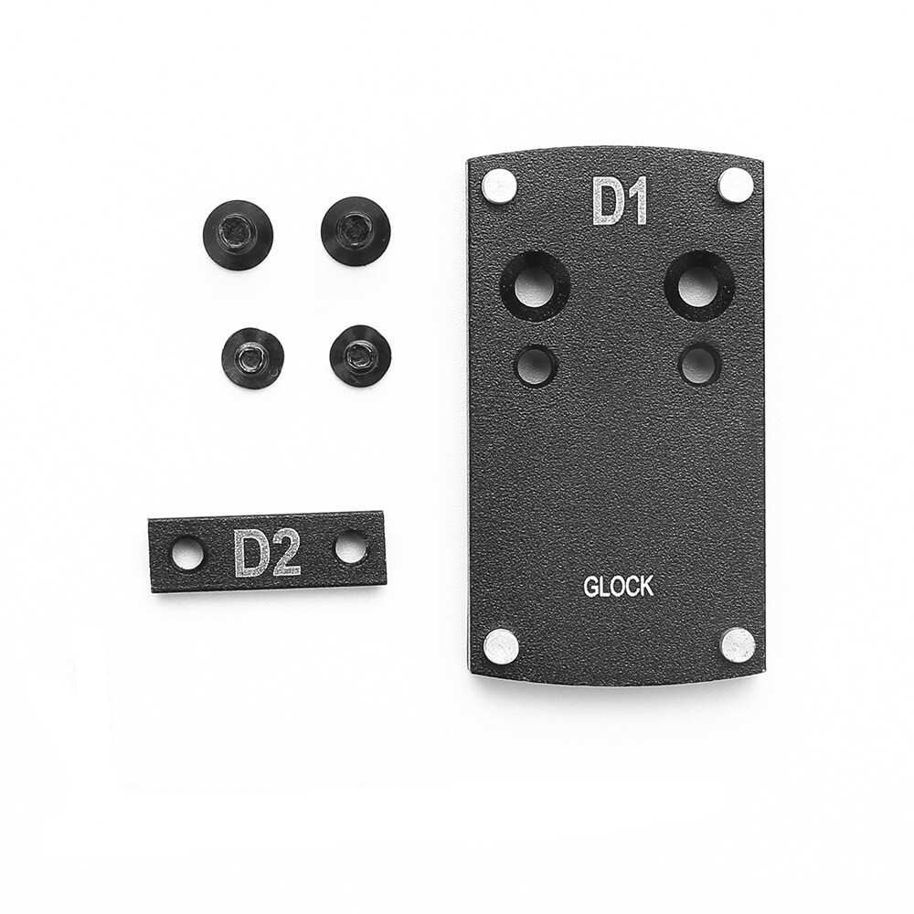 Glock Pistol Mount Plate Base Red Dot Sight For Glock 17 19 22 23 26 27 34 35 37