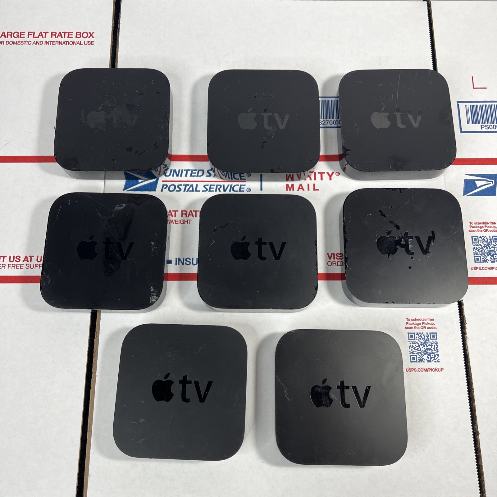 Lot Of 8 APPLE TV 2nd & 3rd Gen A1469, A1427, A1378 - Units Only - READ FULLY