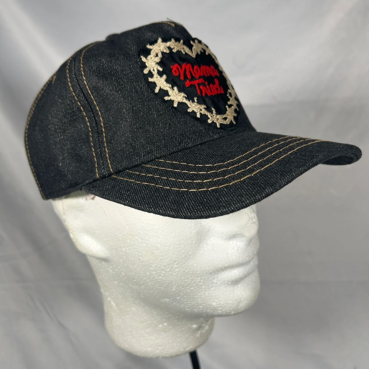 Grateful Dead "Mama Sewed" Unstructured Denim Hat
