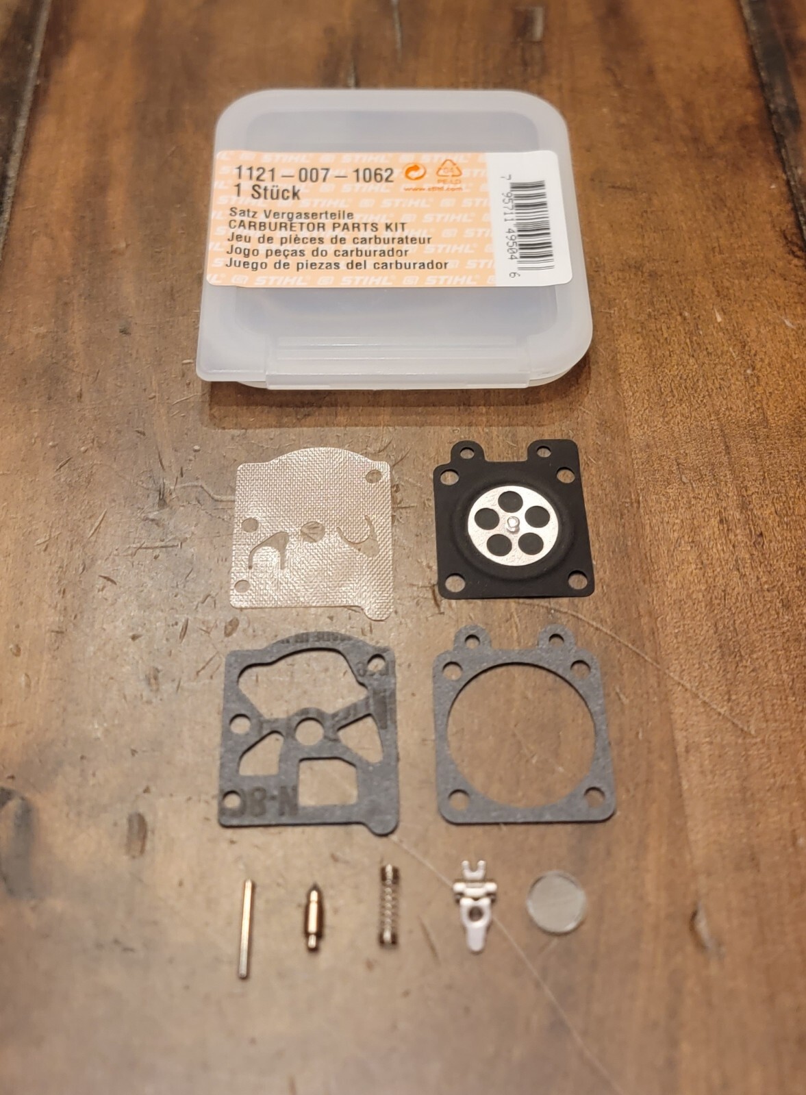 STIHL Carburetor Rebuild Kit 024 026 MS240 MS260 1121-007-1062 Genuine OEM