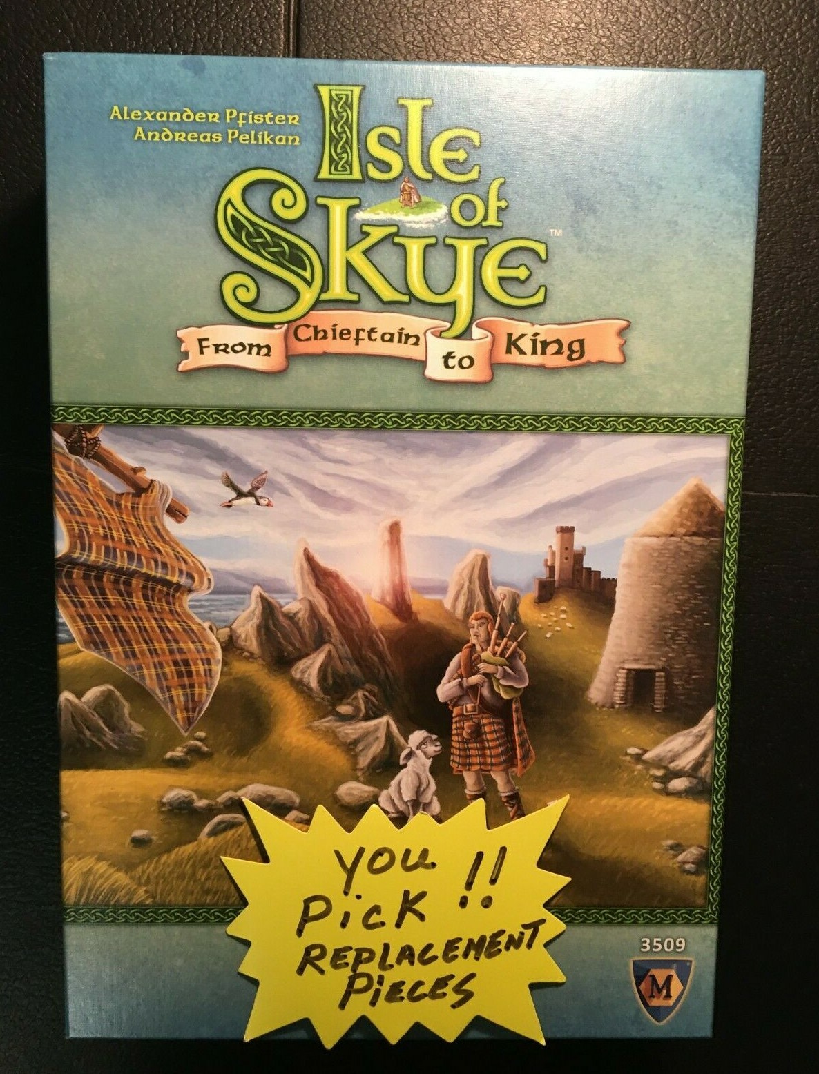 Isle of Skye Game REPLACEMENT PIECES / PARTS 2015 Lookout Games FREE SHIPPING