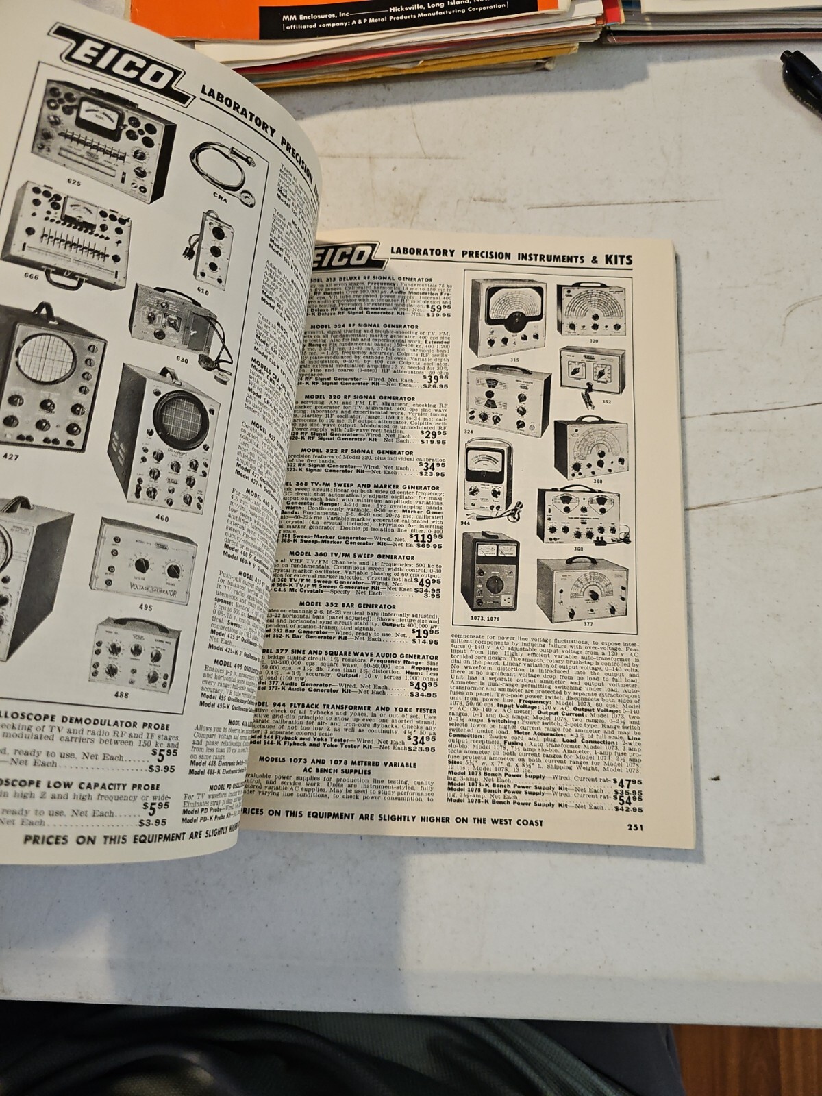 Vintage 1963 Federated Purchaser Catalog Electronics Division 384 Pages