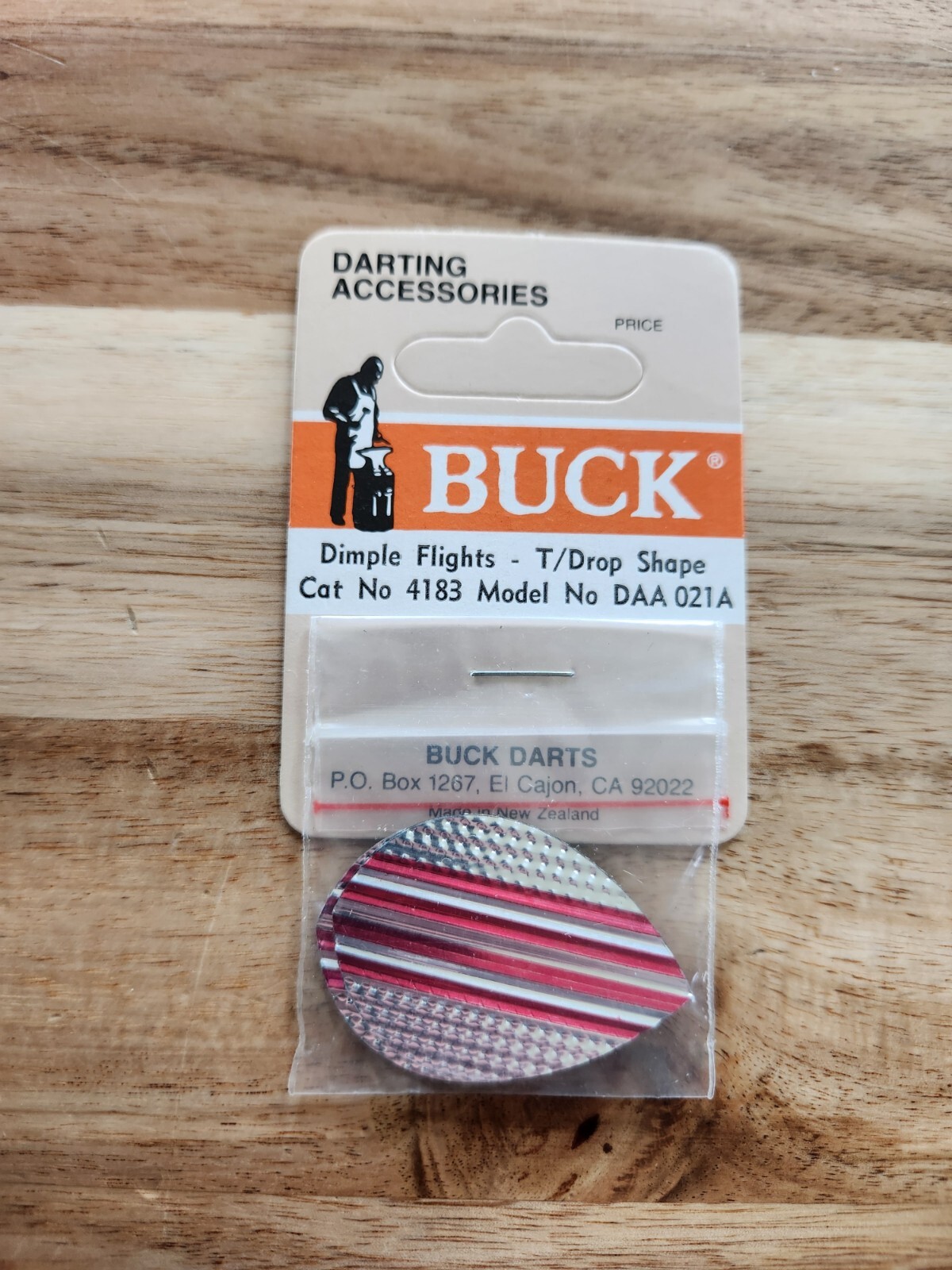 Vintage Buck Darting Accessories Reseal Flights, 021A, Tear Drop Shape