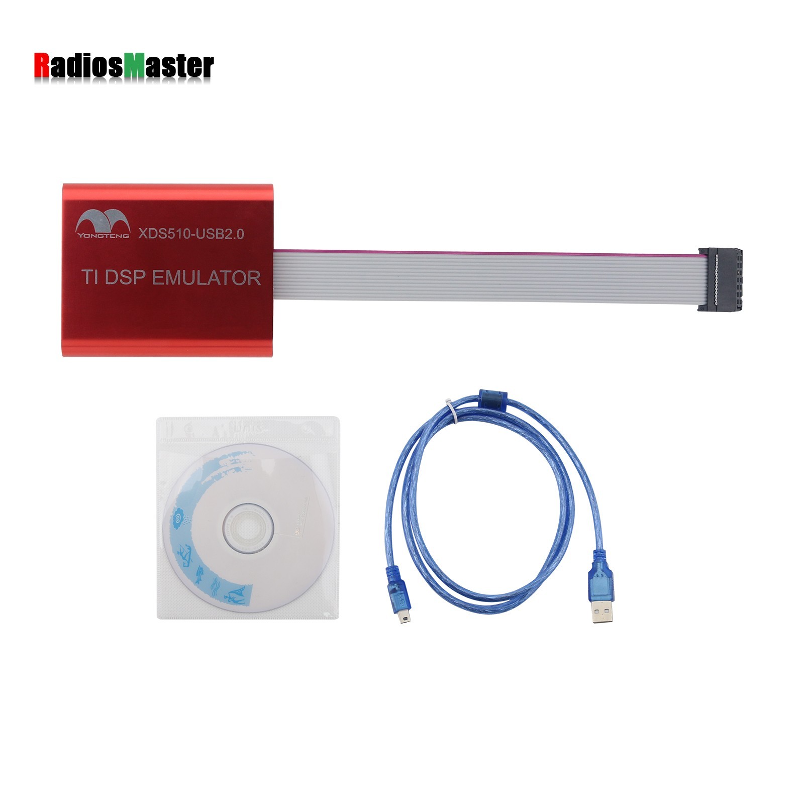 USB 2.0 TI DSP Emulator CCS3.3 Professional Downloader Emulator 480MB/S XDS510