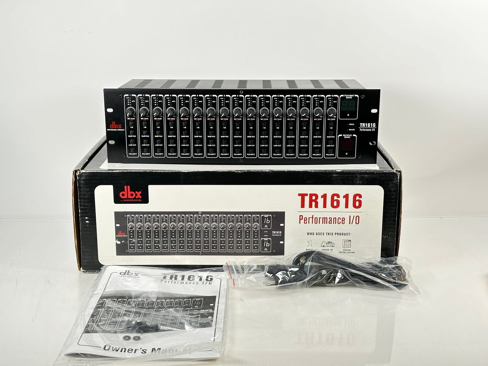 (New) DBX TR1616 Performance 1/0 Professional Audio TR 1616
