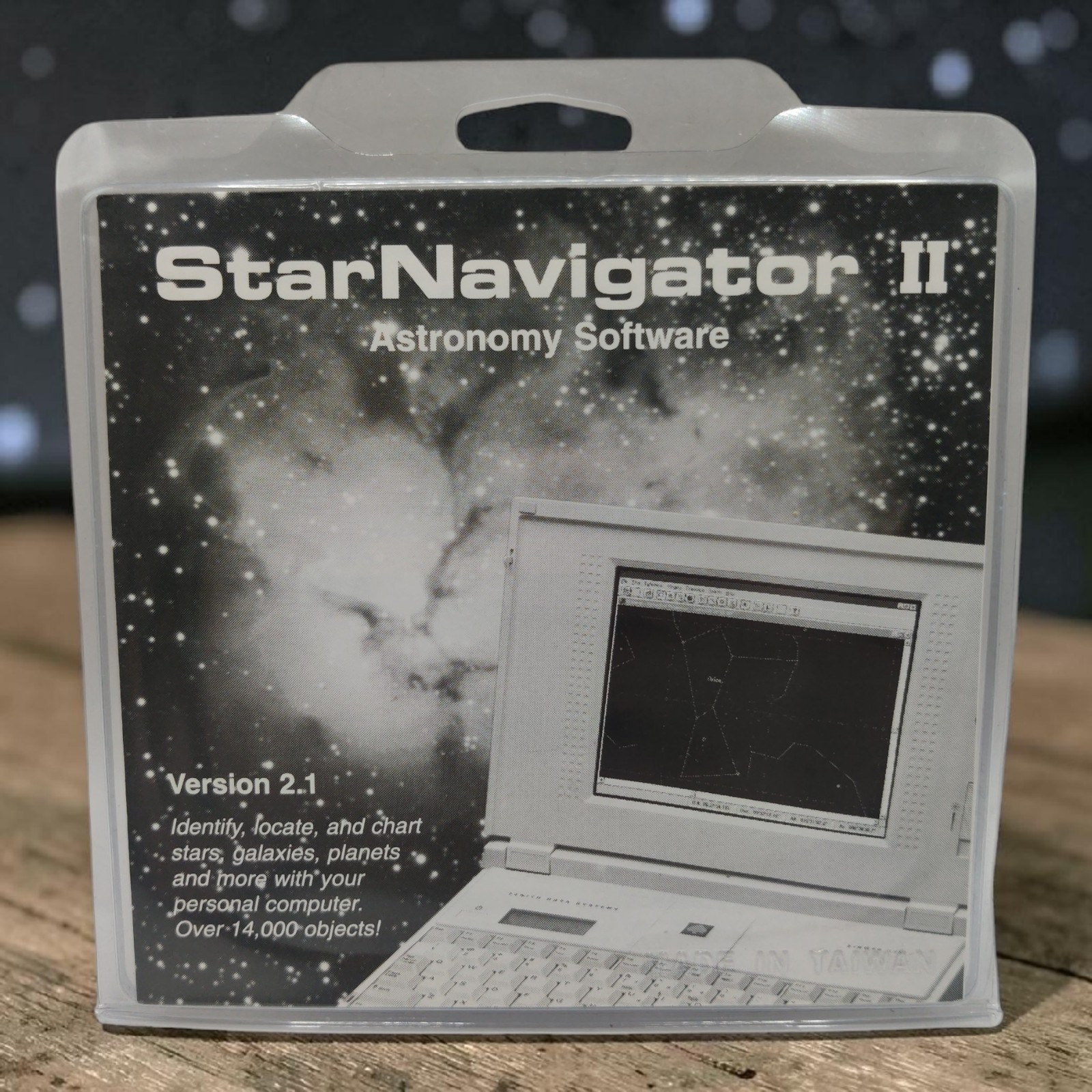 Star Navigator II Astronomy Software Version 2.1 - 3.5 floppy Disk - Meade 1997