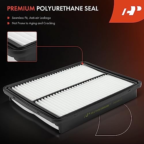 2-PC Engine & Cabin Air Filter with Activated Carbon Compatible with Hyundai