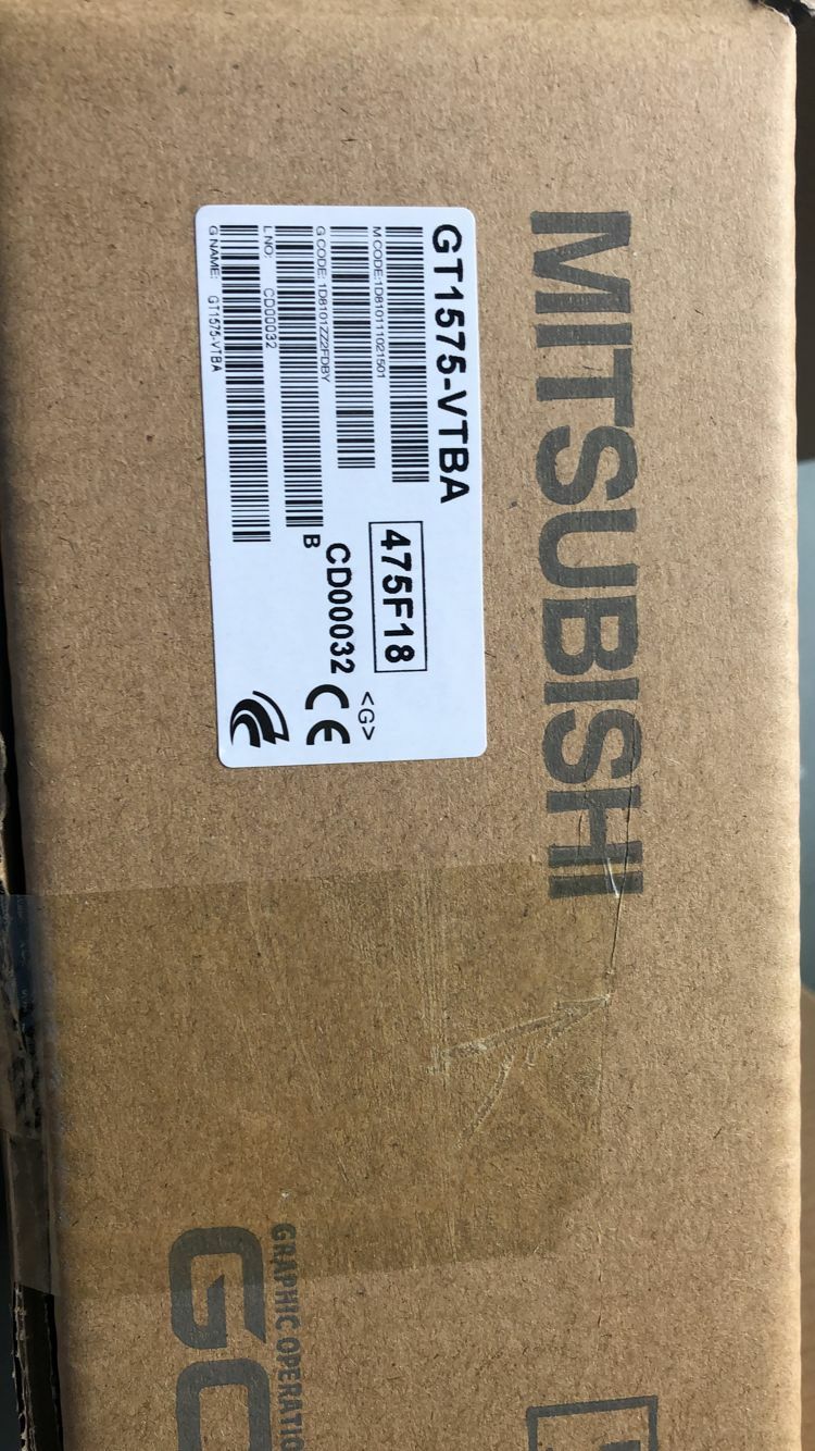 1PC New MITSUBISHI HMI GT1575-VTBA Touch Panel GT1575VTBA Expedited Shipping