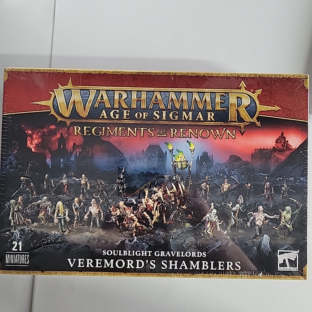Warhammer AOS Age of Sigmar Soulblight Gravelords Veremord's Shamblers!