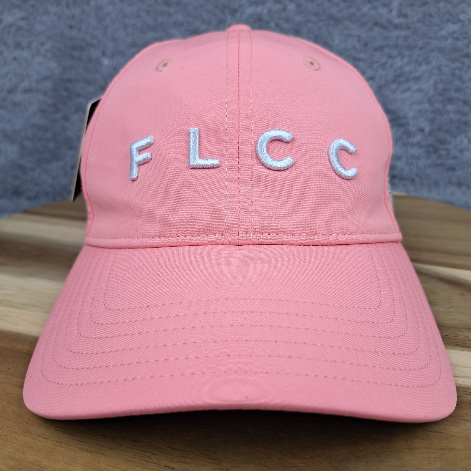 Taylormade Hat Cap Strap Back Pink Fort Lauderdale Country Club Logo Golfer