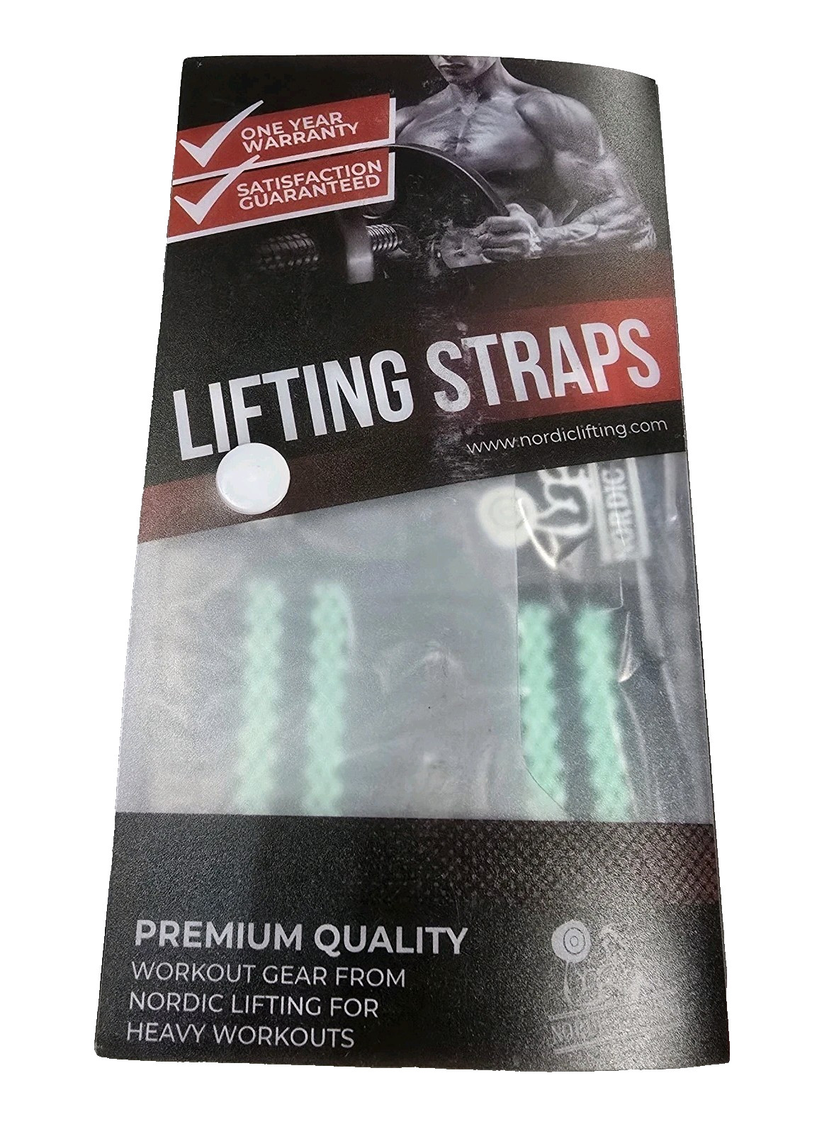 Nordic Lifting Wrist Wraps (2 Pairs/4 Wraps) for Weightlifting | Cross Tr...