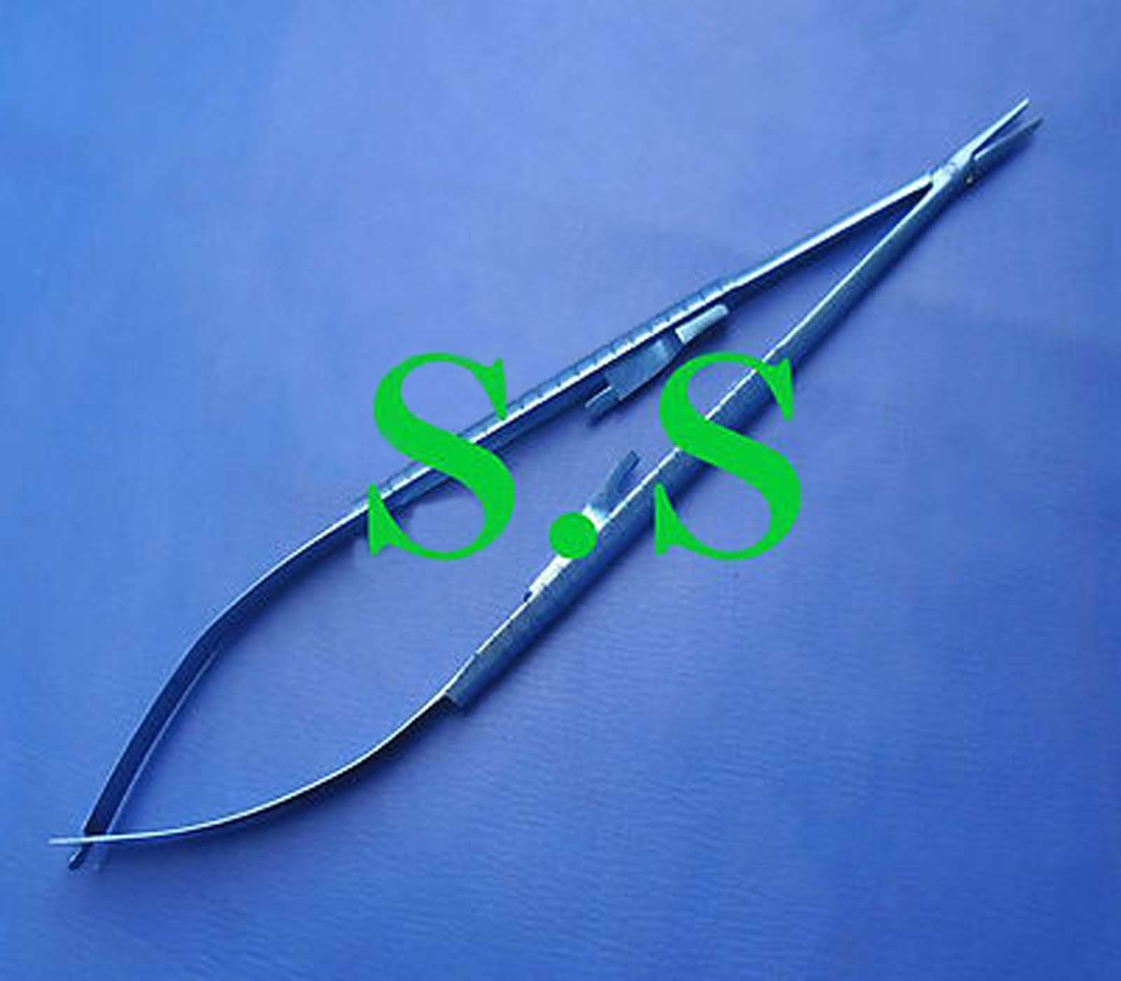 Castroviejo Needle Holder 7" Str  With Lock Titanium Surgical Instruments
