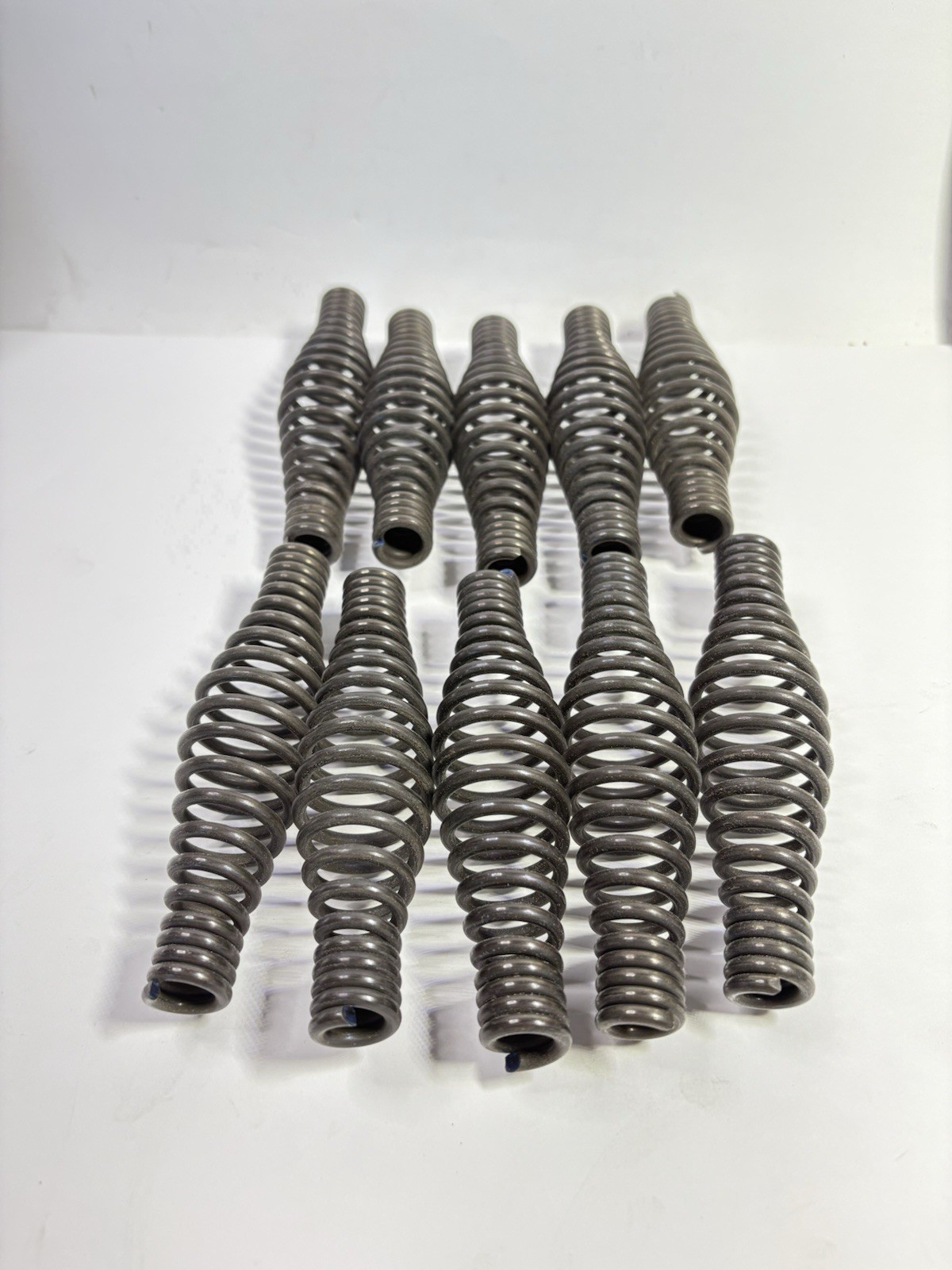 10- Plain Steel Spring Handle 6 X 1/2” Inch ID For BBQ Smoker Grill Wood Stove