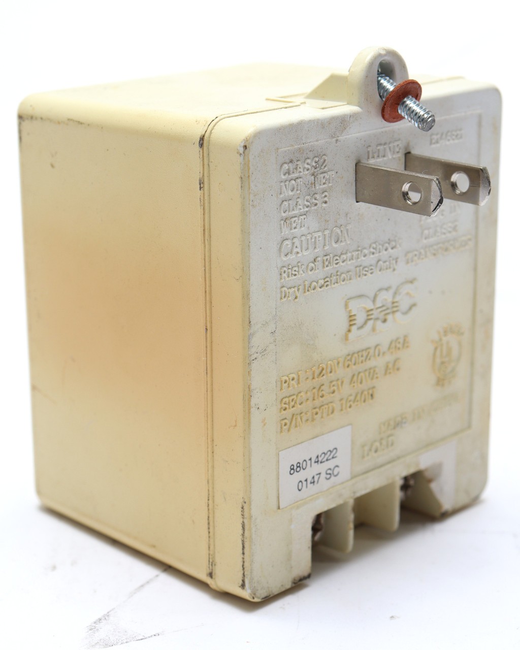16.5 Volt AC Screw Terminal Adapter