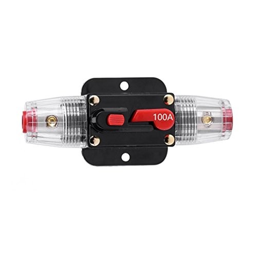 STETION Car Audio 100 Amp Resettable Fuse Circuit Breaker Car Protect for 100A