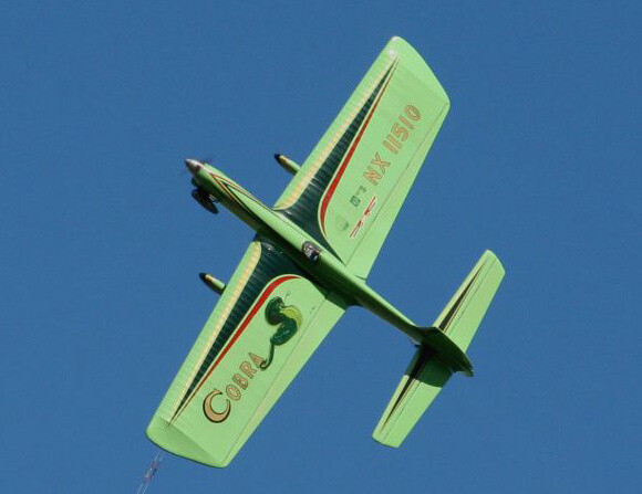 Model Airplane Plans (UC): COBRA Classic 56" Stunt for .35-.46 by Steve Wooley
