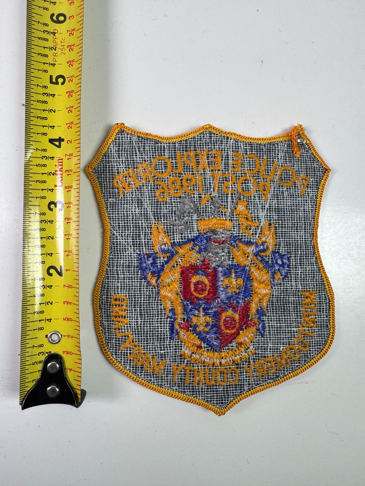 Montgomery County Police Explorer Post 1986 Maryland Patch