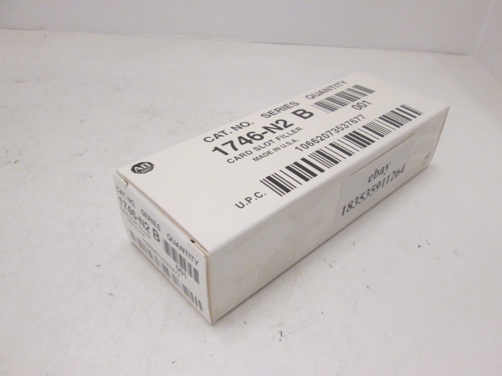 Allen Bradley, 1746-N2 V, PLC SLOT FILLER MODULAR CARD, New
