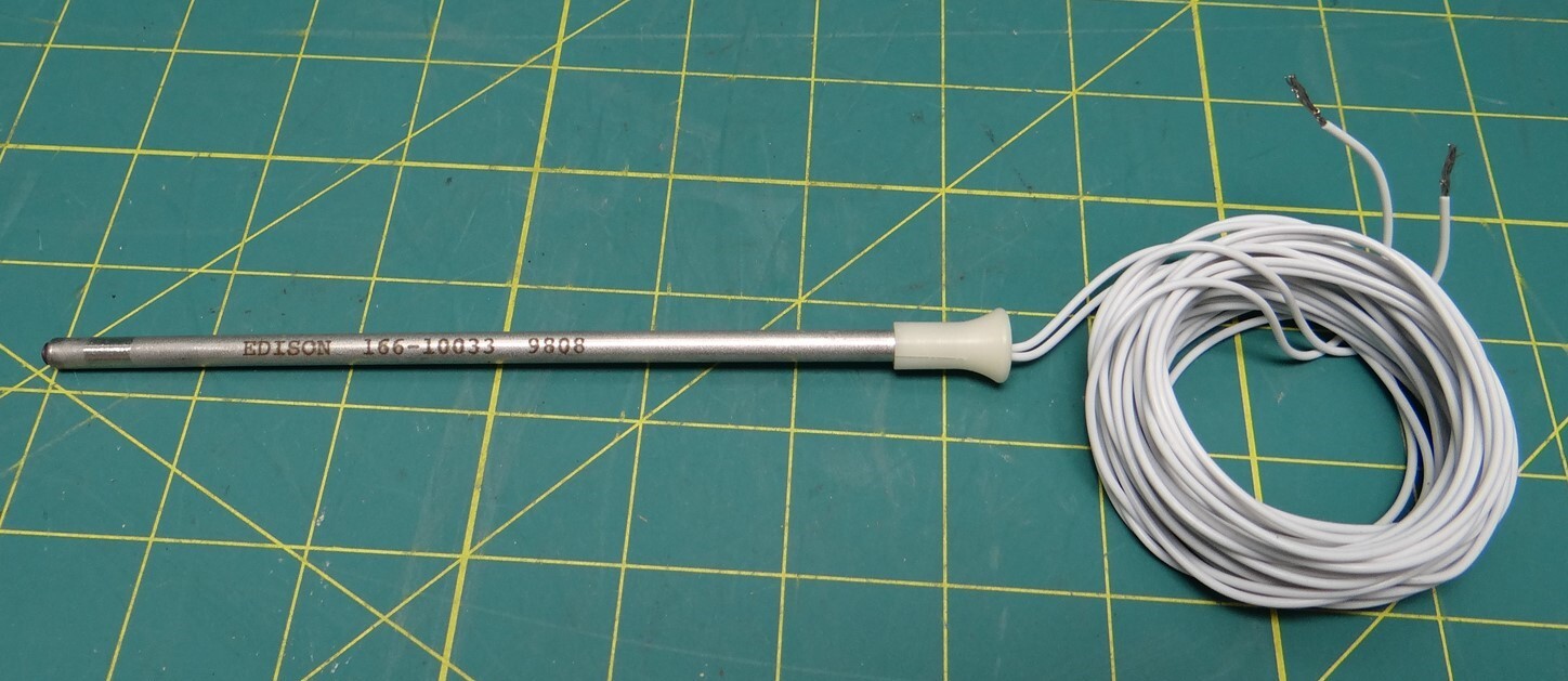 Armtec / Edison Temperature Sensor Probe PN 166-10023, NSN 6685-01-020-1176