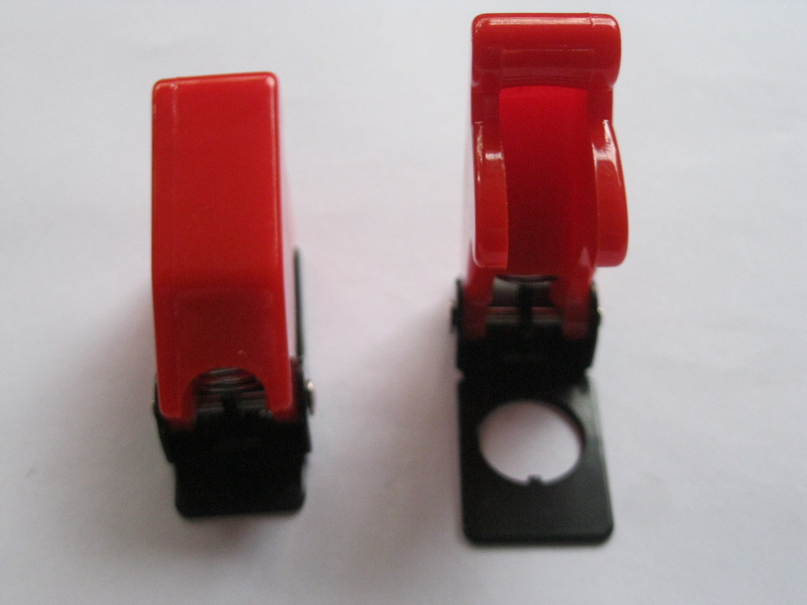 5 pcs Opaque Red Safety Flip Cover for Toggle Switch New