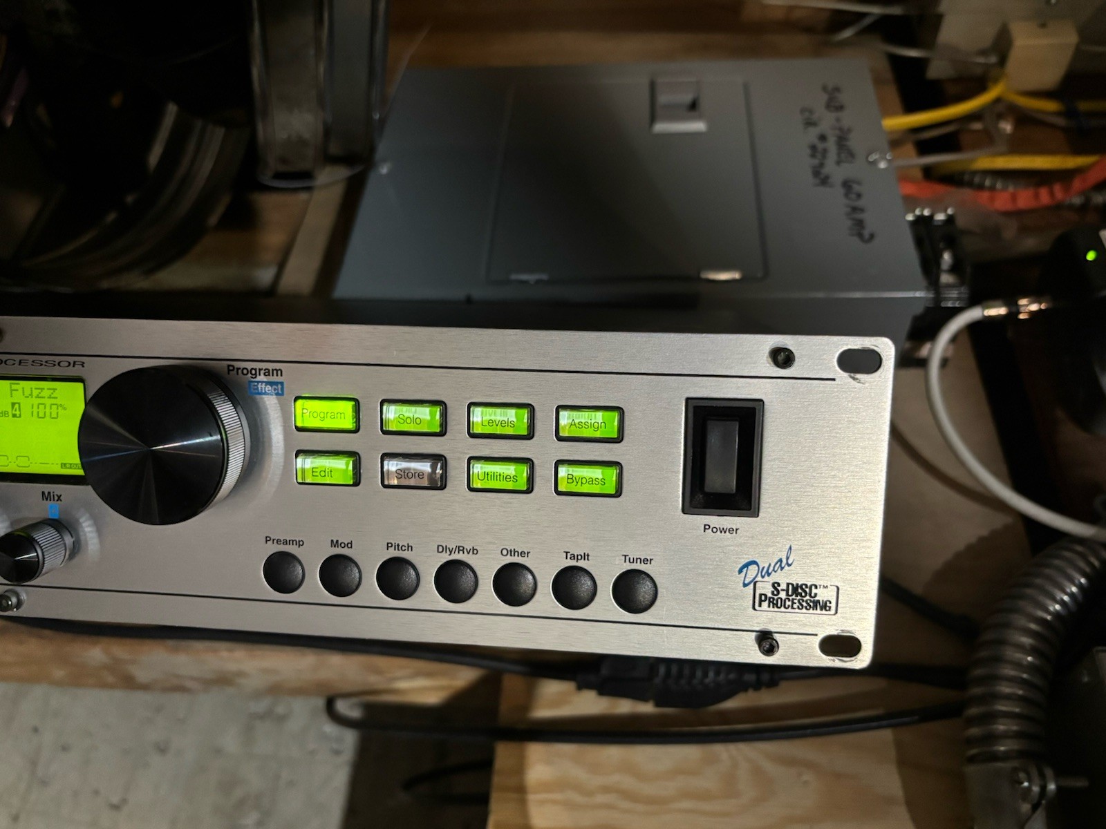 Digitech 2112 Studio Guitar System Rack Effects Processor Multi FX Japan working