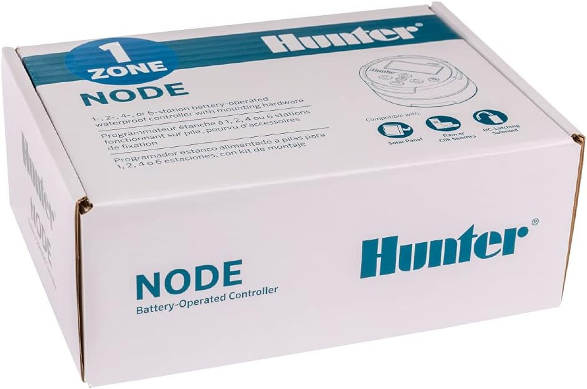 NODE-100-LS Battery Sprinkler Timer, Waterproof Controller