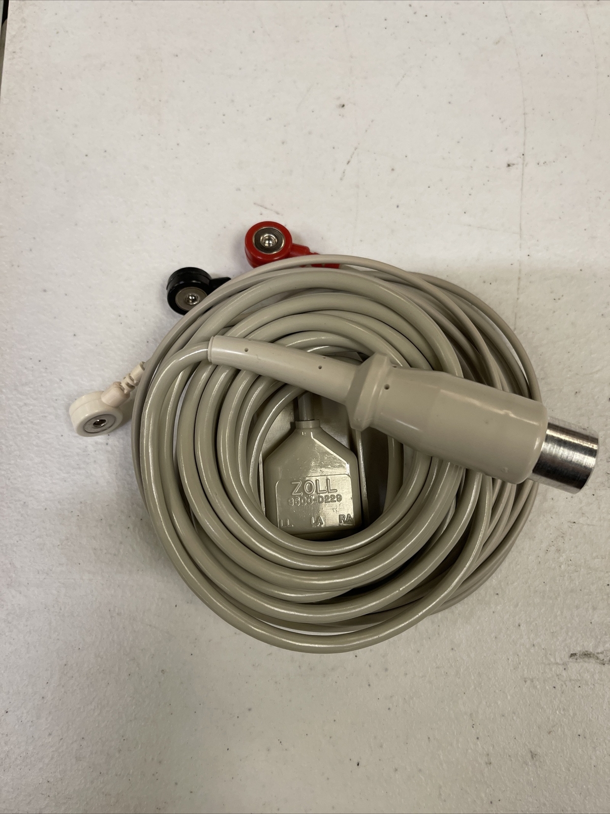 ZOLL MEDICAL 9500-0229 ECG SNAP CABLE M R E Series 3 lead (#1)