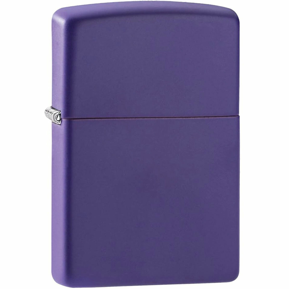 Zippo Windproof Lighter Classic Purple Matte Metal Construction Refillable 237