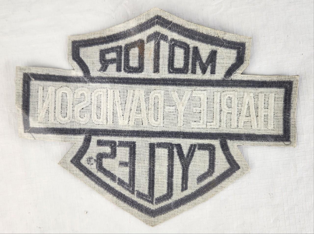 Large 8"x6.25" Harley Davidson Motorcycles Patch