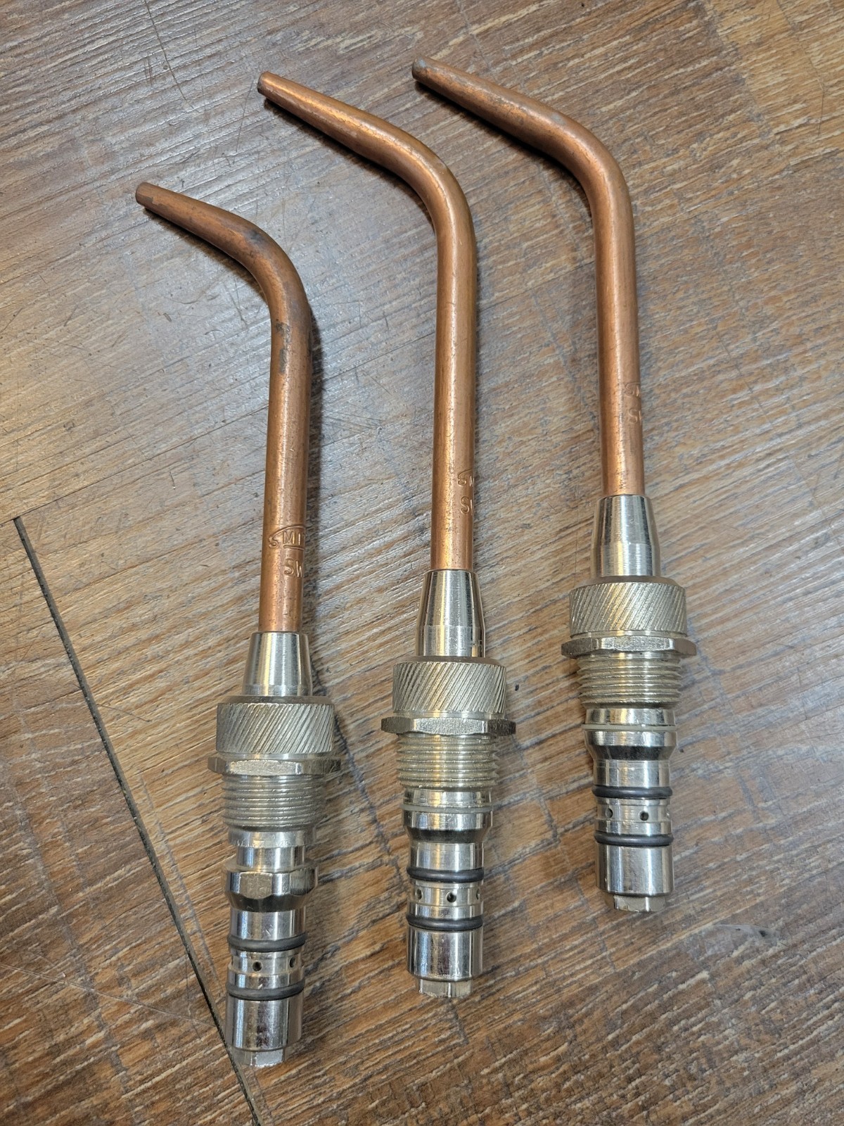 3 Smith NAPA SW206 Brazing Welding Torch Tip Nozzle Fits WH200 SW1A Heavy Duty