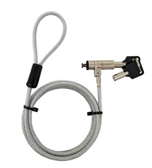 Sendt Silver Notebook Laptop Keyed Lock for Nano Security Slots