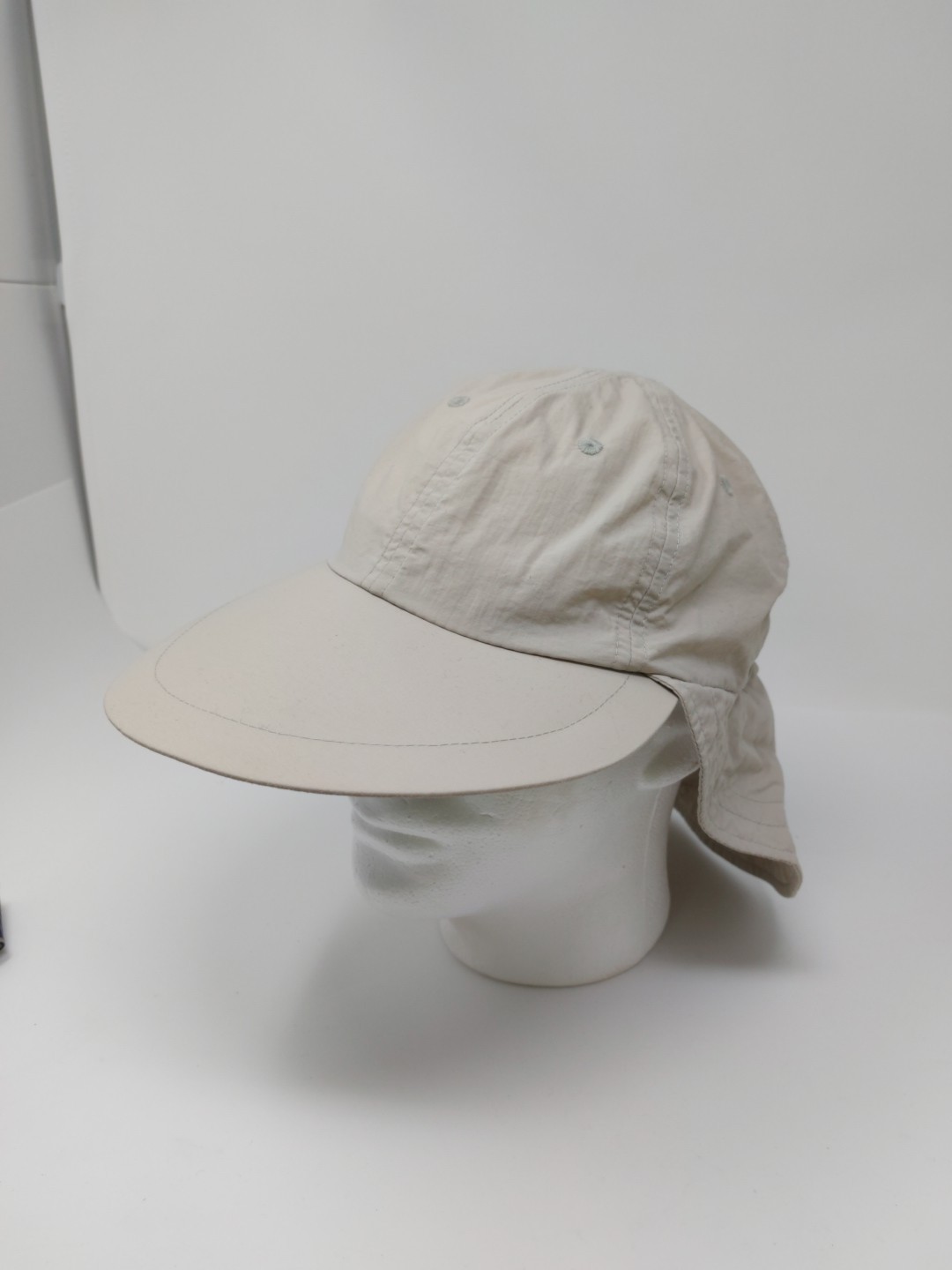 Columbia Sportswear Classic Long Duck Bill Fishing Hat Cap Neck Cover Shirt Clip
