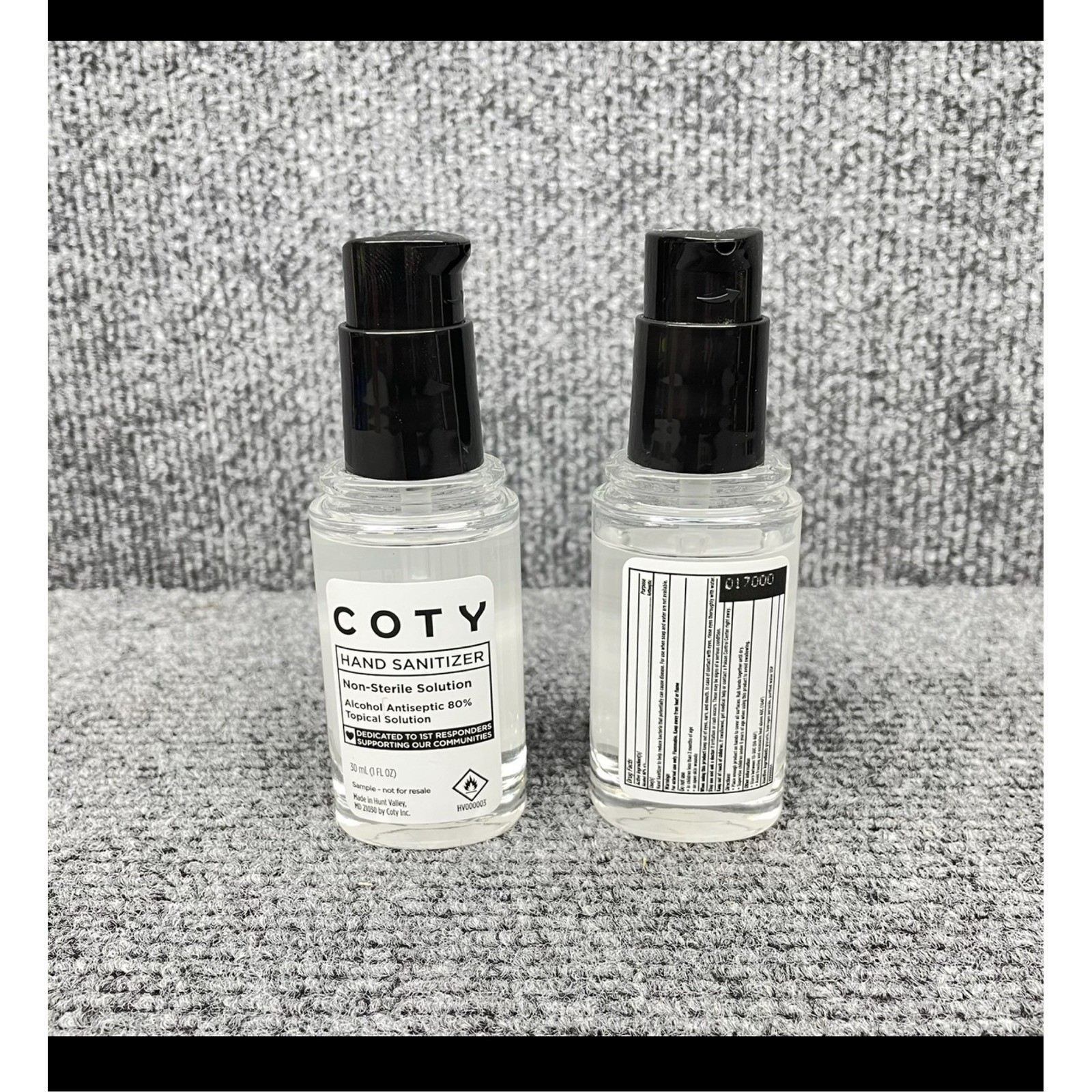 ❇️Coty Hand Sanitizer Spray 80% Alcohol Antiseptic Solution 30ml -1oz ❗️2X