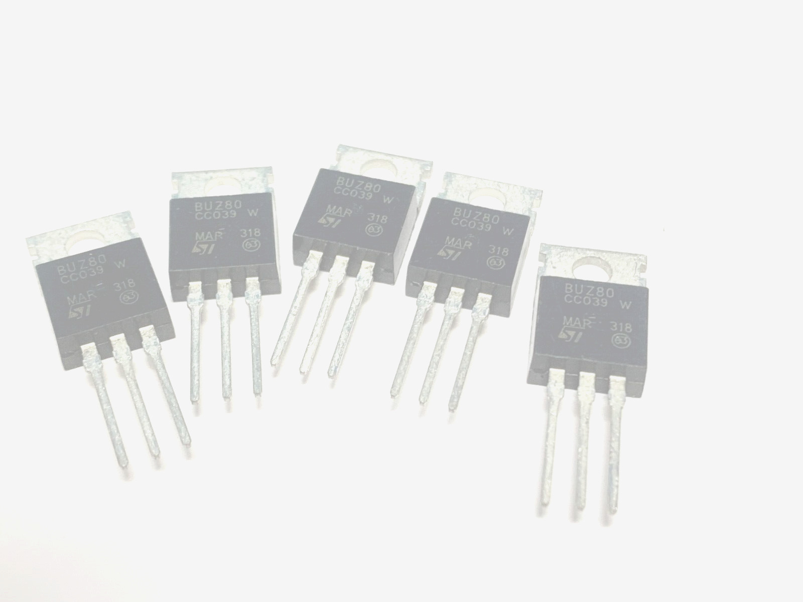 LOT OF 5 BUZ80 Original New ST   | FREE US Shipping