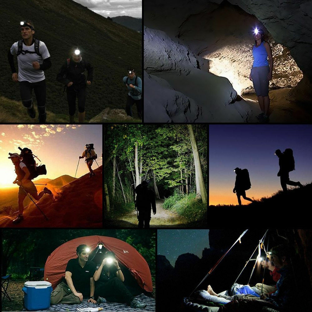 High Power 99000000LM Super Bright Headlamp LED Rechargeable Security Headlight