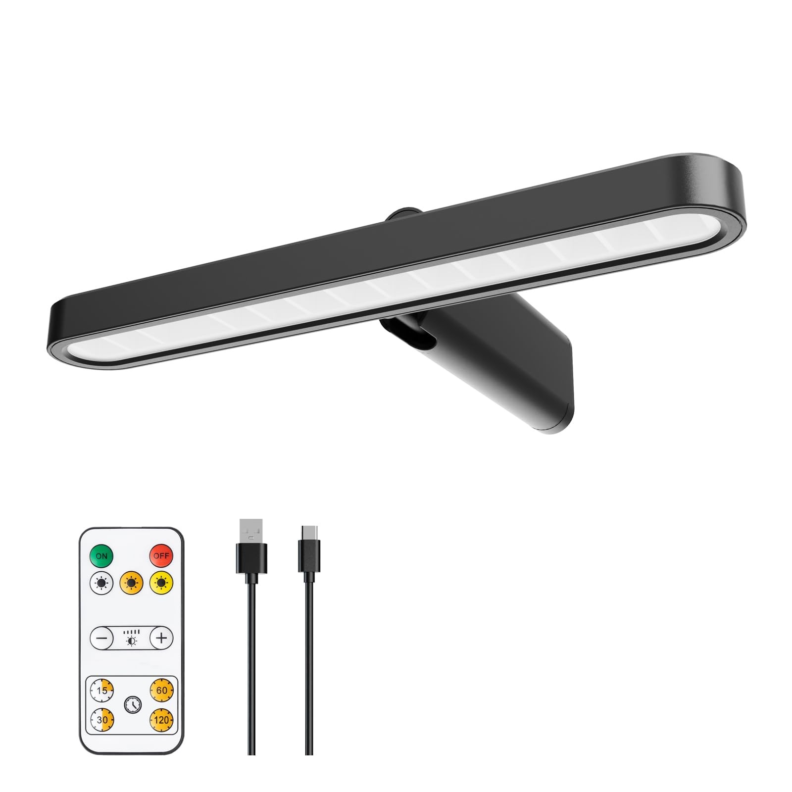 Battery Operated Wireless Picture Light，Rechargeable 10.24inch Mini Painting ...