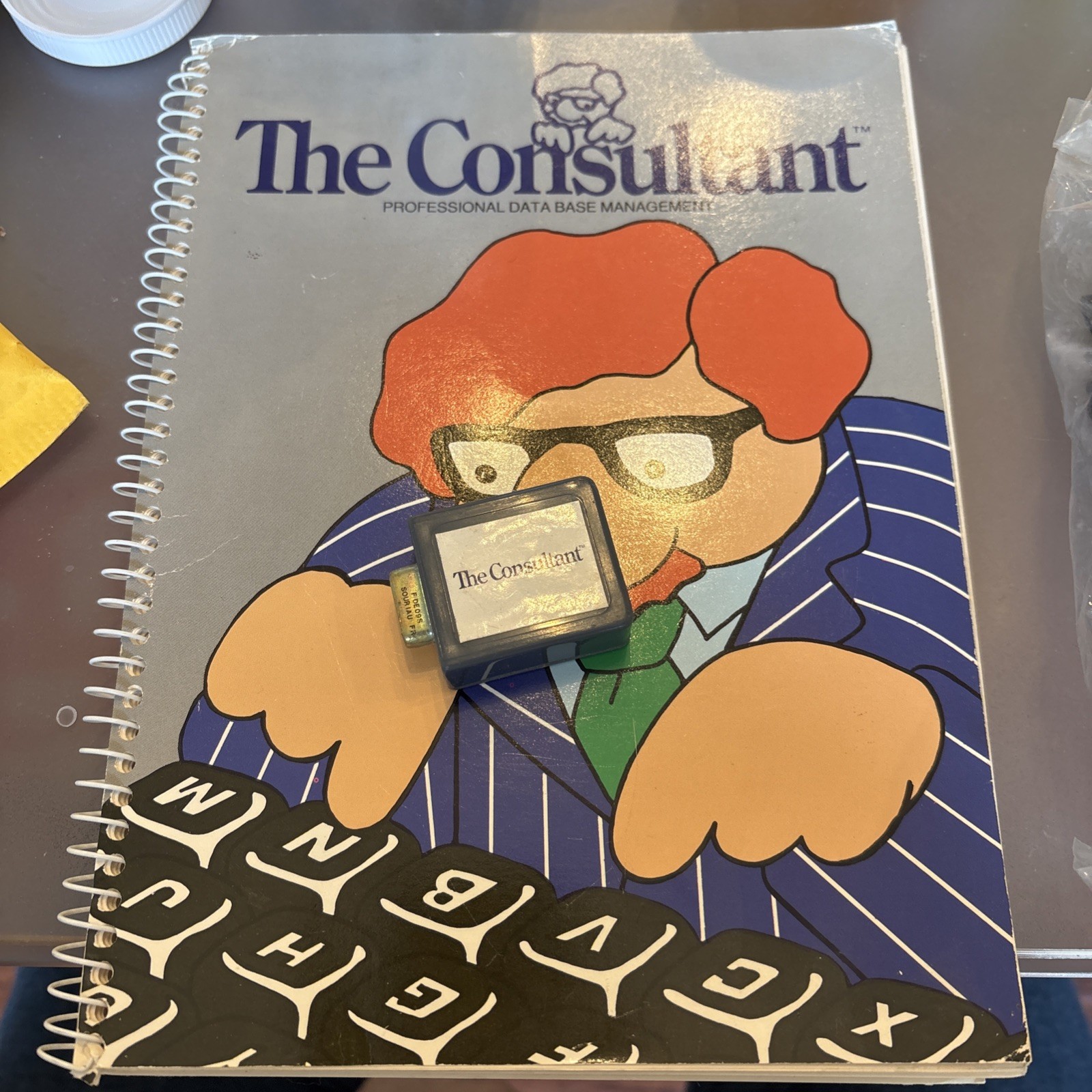 The Consultant Database Data Base Management program for Commodore 64