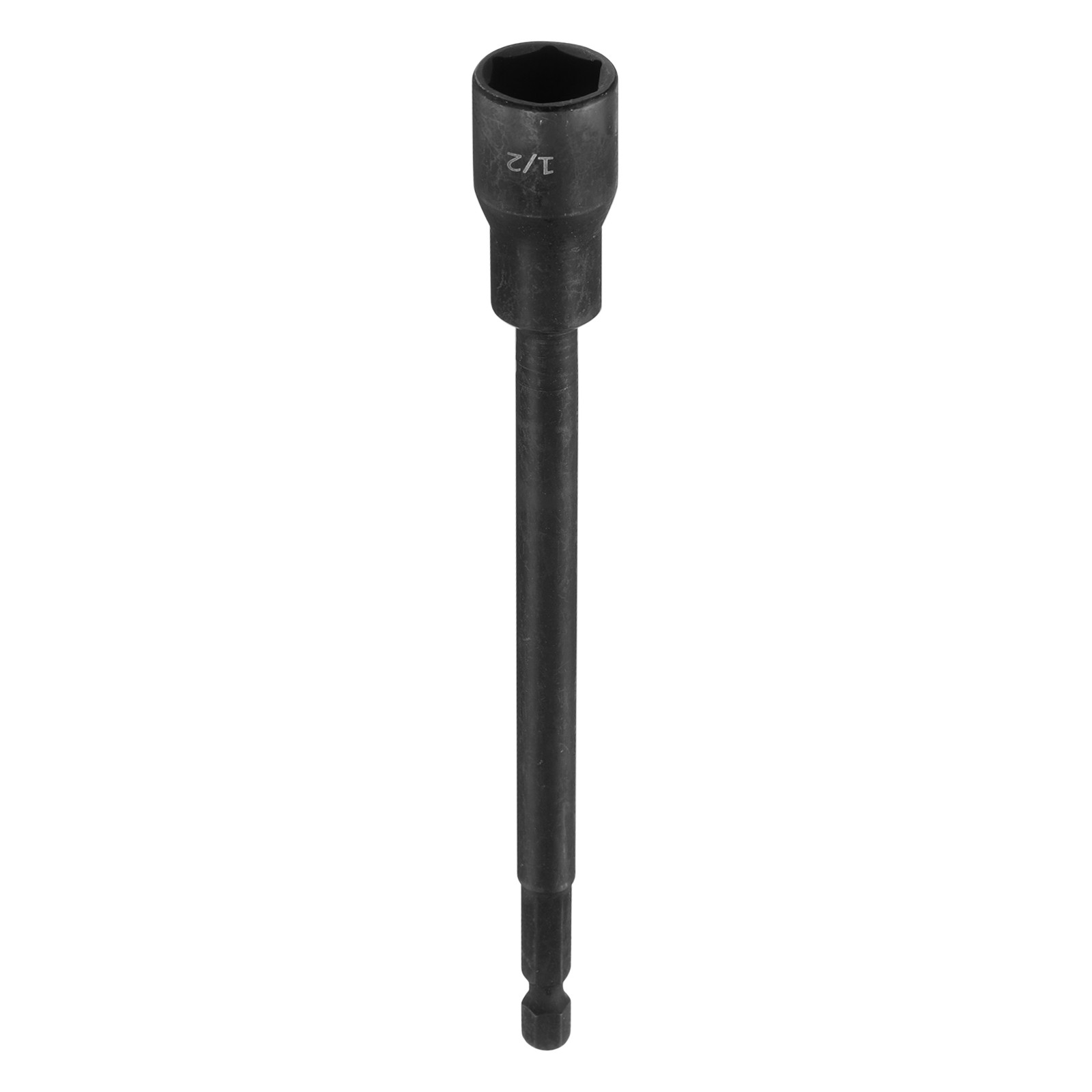 Nut Driver Drill Bit 1/2" Socket 1/4" Hex Shank Magnetic Impact Setter