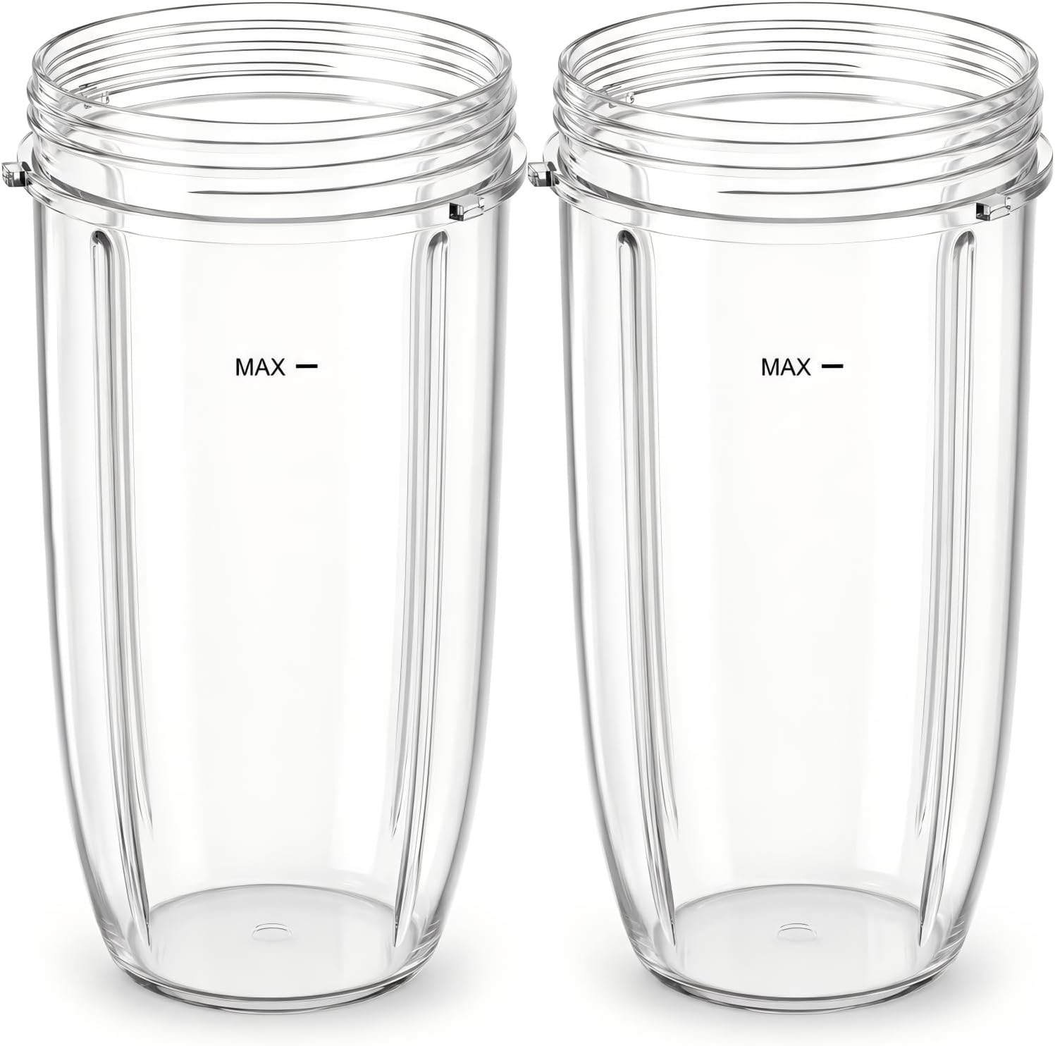 Replacement Parts 32Oz Blender Cups (2 Packs) Replacement Blender Cups Compatibl