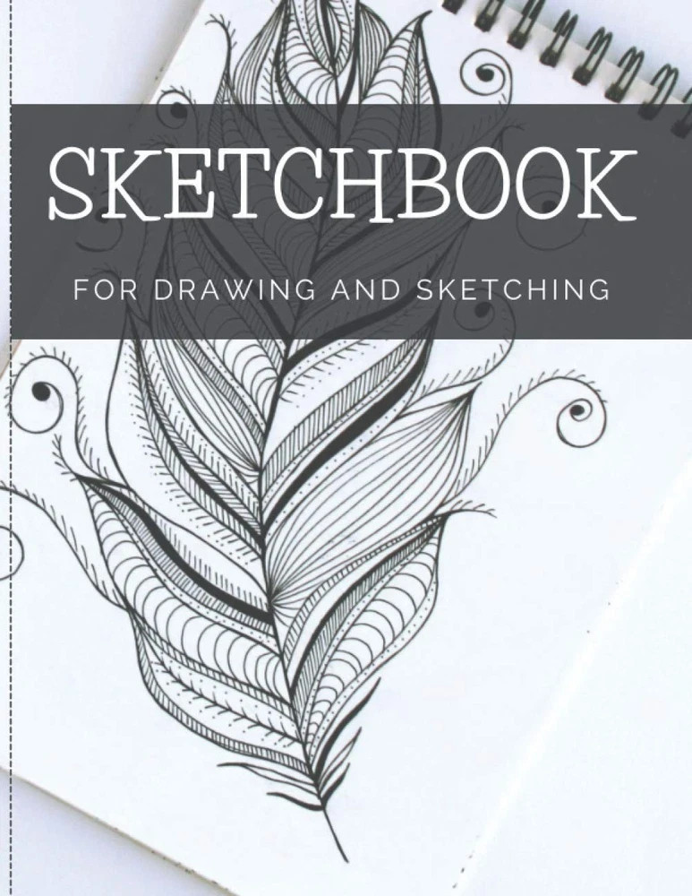 Sketchbook For Drawing And Sketching⭐ 100 Blank Pages⭐ Artist Sketch Pad⭐ Durabl
