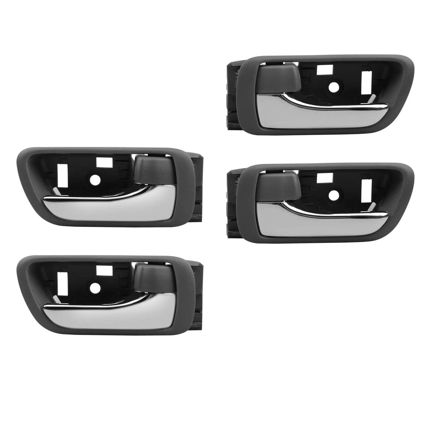 4X Interior Door Handle Kit Inside Driver Passenger Side Fit 02-06 Toyota Camry