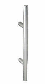 CRL 9590 Aluminum Tapered Door Pull - 8" C.T.C.