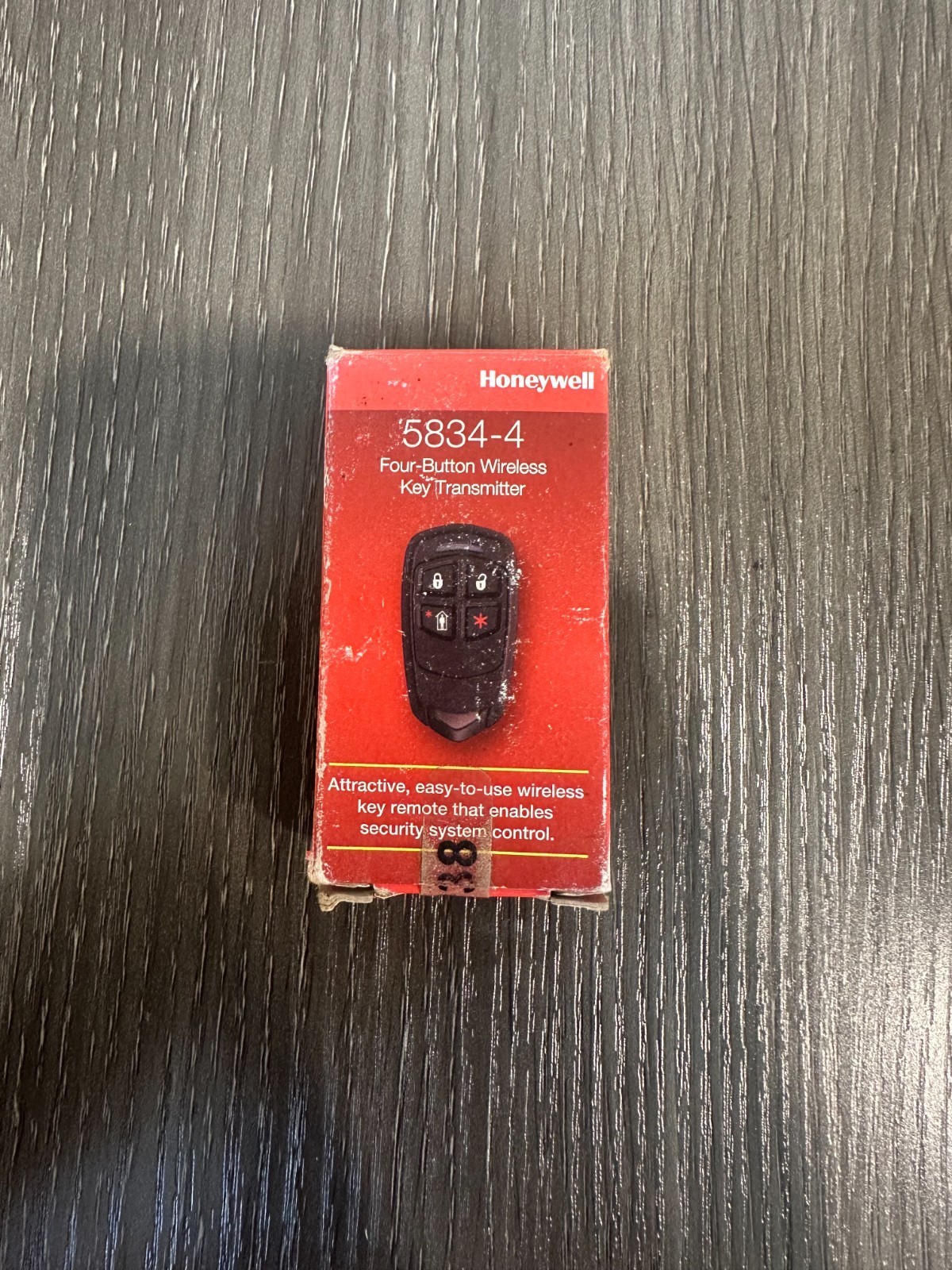 Honeywell 5834-4 Four-Button Wireless Key Remote | NEW | Sealed Box | 5800 Serie