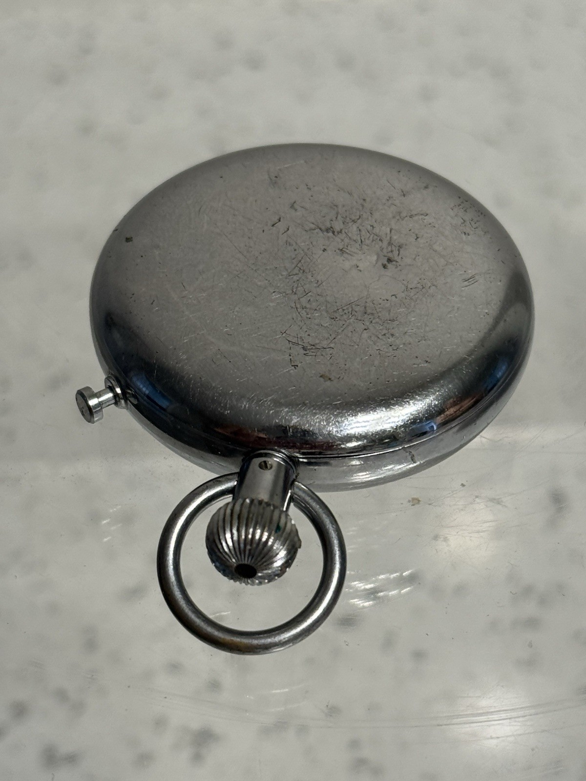 COMPASS SWISS MADE 1 JEWEL STOPWATCH - Untested