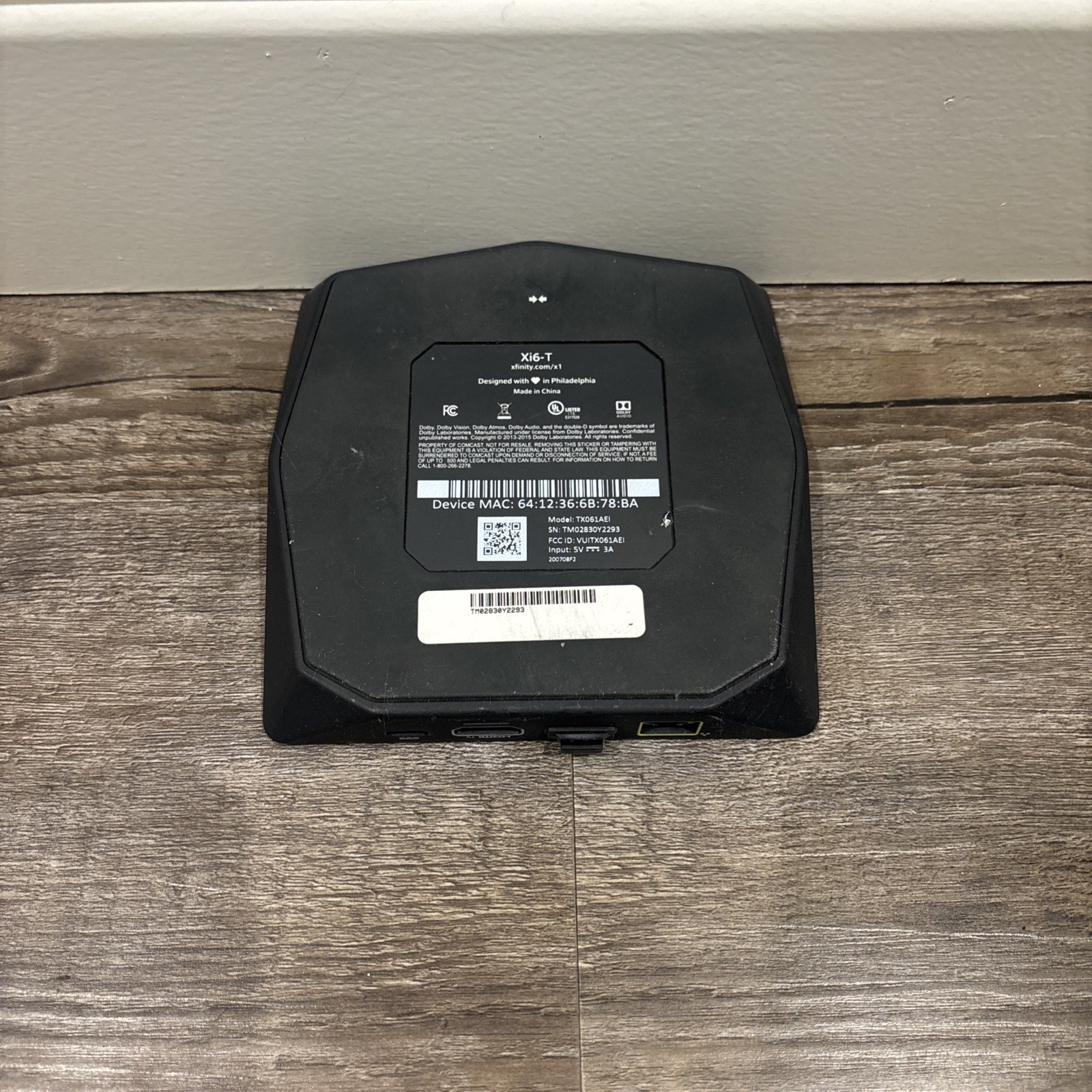 Xfinity Xi6-T Flex TV Streaming Box 4K