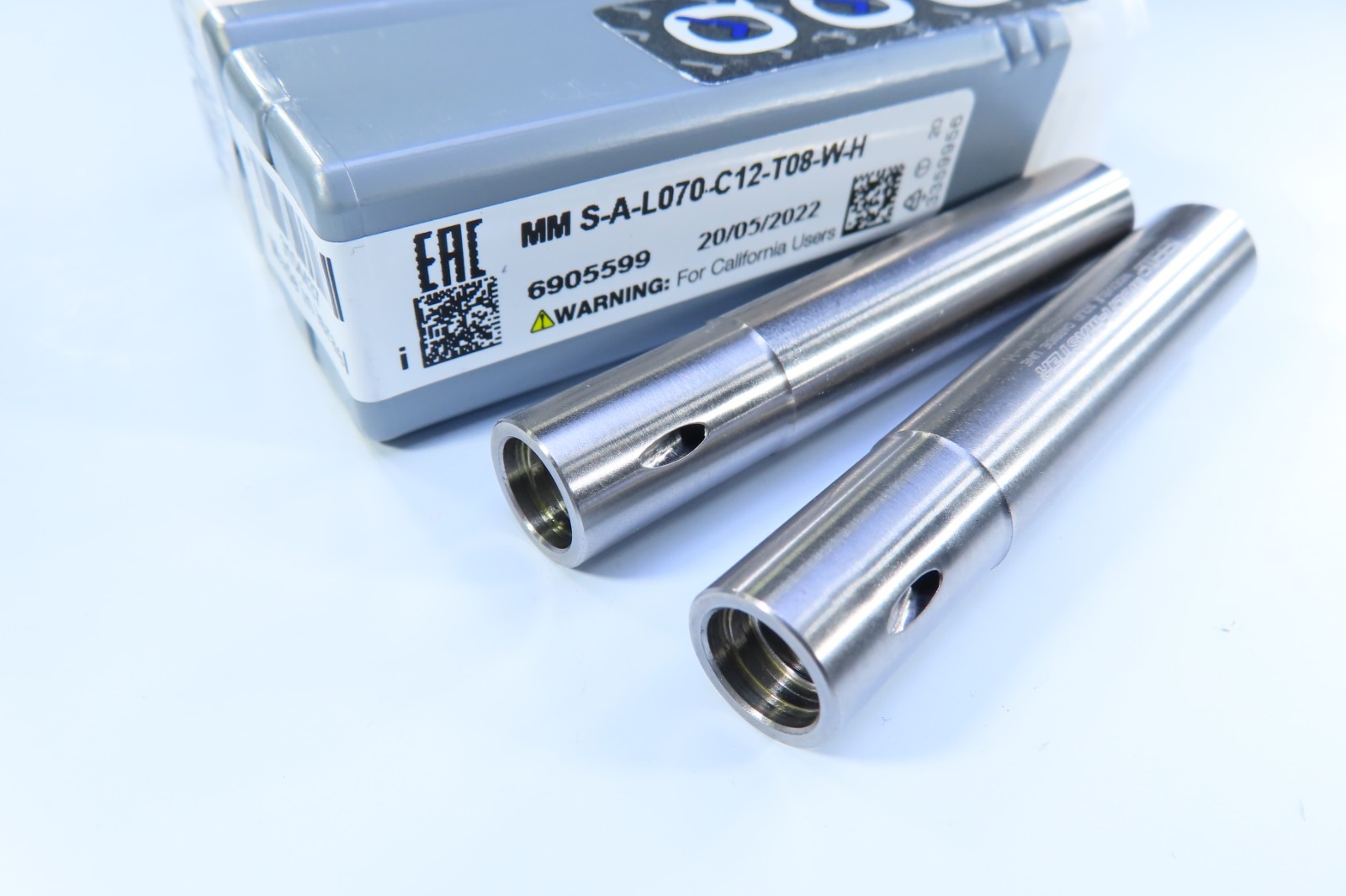 LOT ( 2 ) NEW ISCAR MM S-A-L070-C12-T08 INTERCHANGEABLE MILLING END MILL TOOLS