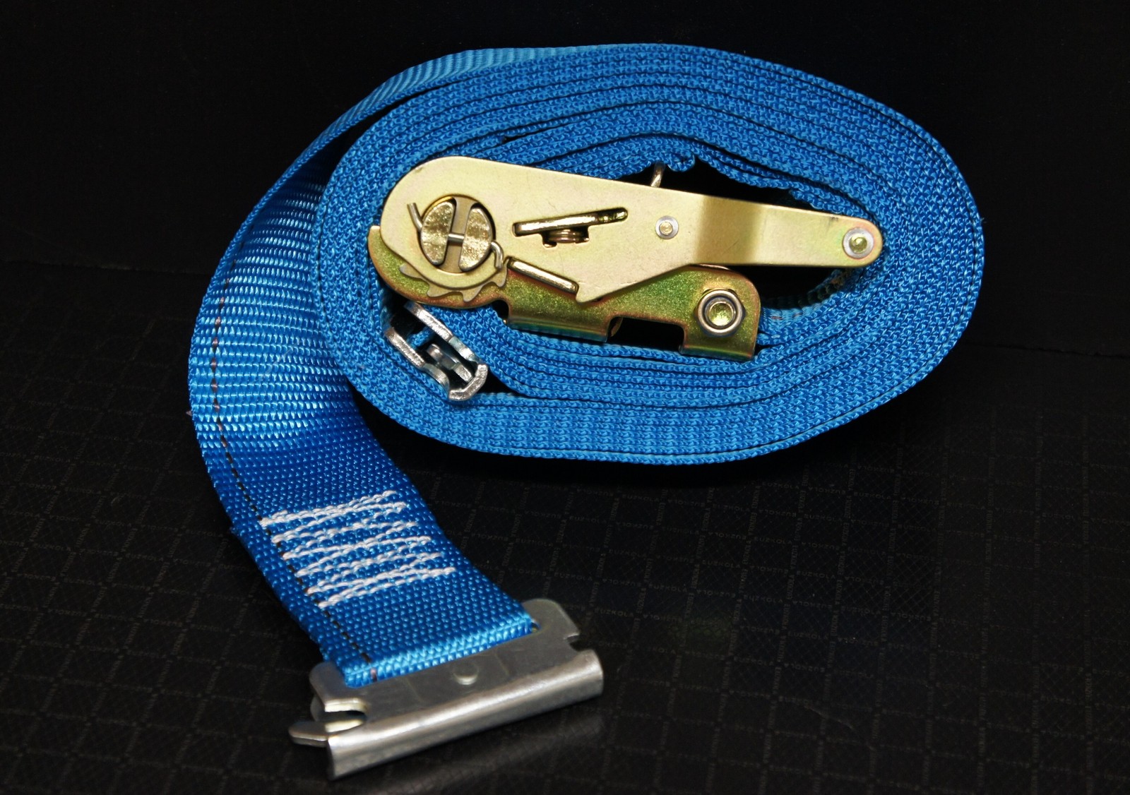 (2) 20' E Track Ratchet Straps Enclosed Trailer Truck Cargo Van Tie Down Strap